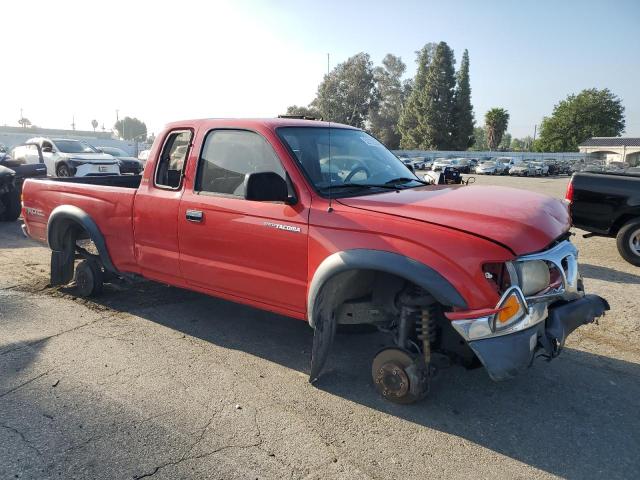 5TESN92N73Z224782 - 2003 TOYOTA TACOMA XTRACAB PRERUNNER RED photo 4