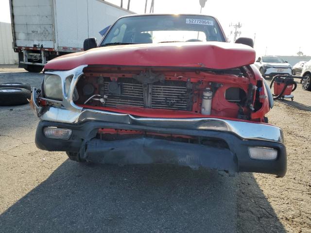 5TESN92N73Z224782 - 2003 TOYOTA TACOMA XTRACAB PRERUNNER 红色 照片 5