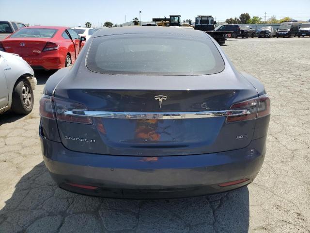5YJSA1E24HF199752 - 2017 TESLA MODEL S ნაცრისფერი ფოტო 6