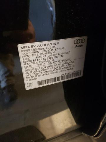 WA1DGAFE1BD008586 - 2011 AUDI Q7 PRESTIGE 黑色 照片 13