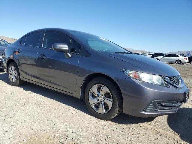 2HGFB2F54FH540492 - 2015 HONDA CIVIC LX GRAY photo 4