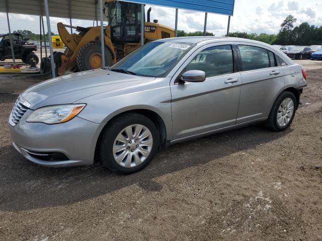 1C3CCBAB3EN207626 - 2014 CHRYSLER 200 LX SILVER photo 1