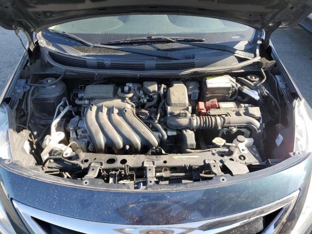 3N1CN7AP2HL864746 - 2017 NISSAN VERSA S BLUE photo 11