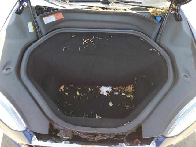 5YJSA1E4XFF105324 - 2015 TESLA MODEL S Mavi foto 11