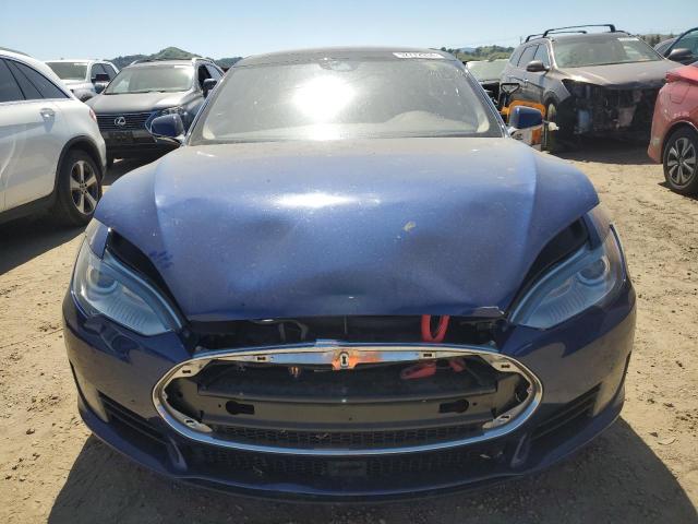 5YJSA1E4XFF105324 - 2015 TESLA MODEL S Mavi foto 5