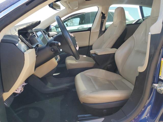 5YJSA1E4XFF105324 - 2015 TESLA MODEL S Mavi foto 7
