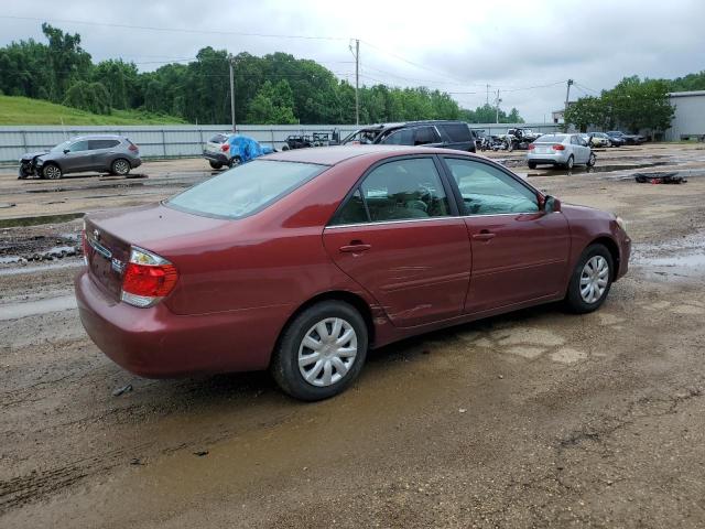 4T1BE32KX6U142203 - 2006 TOYOTA CAMRY LE BURGUNDY photo 3