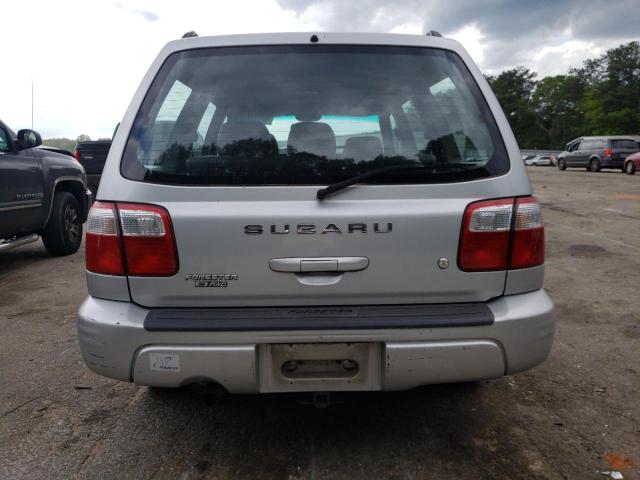 JF1SF65642H742676 - 2002 SUBARU FORESTER S SILVER photo 6