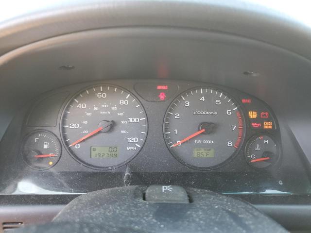 JF1SF65642H742676 - 2002 SUBARU FORESTER S SILVER photo 9