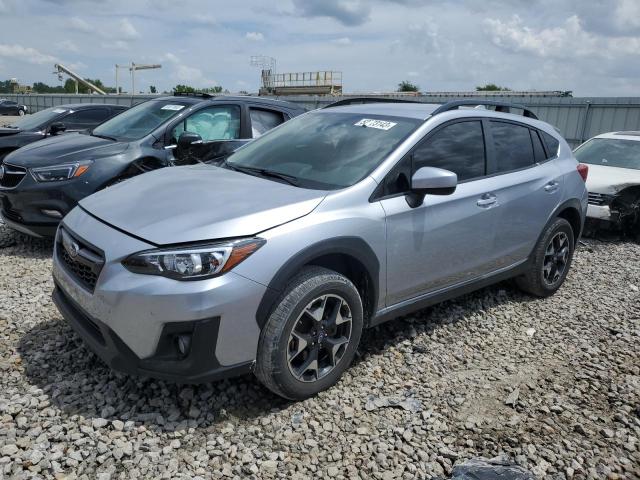 JF2GTACC3KG274743 - 2019 SUBARU CROSSTREK PREMIUM SILVER photo 1