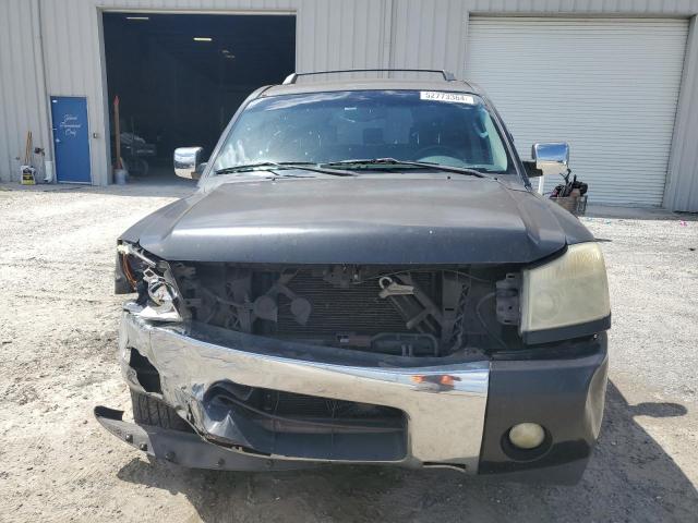 5N1AA08A85N700627 - 2005 NISSAN ARMADA SE BLACK photo 5