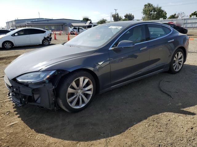 5YJSA1E20FF114094 - 2015 TESLA MODEL S Mavi foto 1