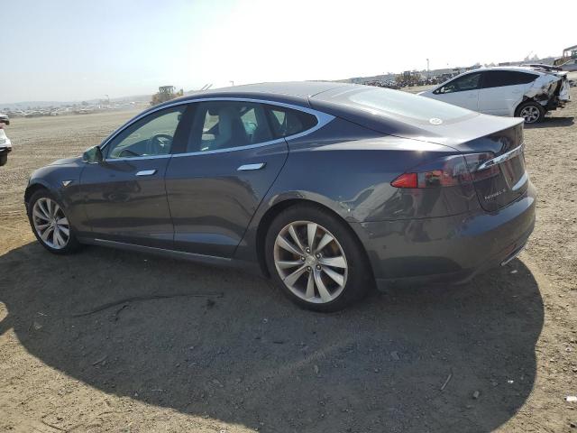 5YJSA1E20FF114094 - 2015 TESLA MODEL S Mavi foto 2