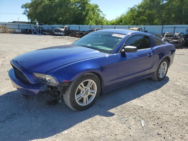 1ZVBP8AMXE5260093 - 2014 FORD MUSTANG BLUE photo 1
