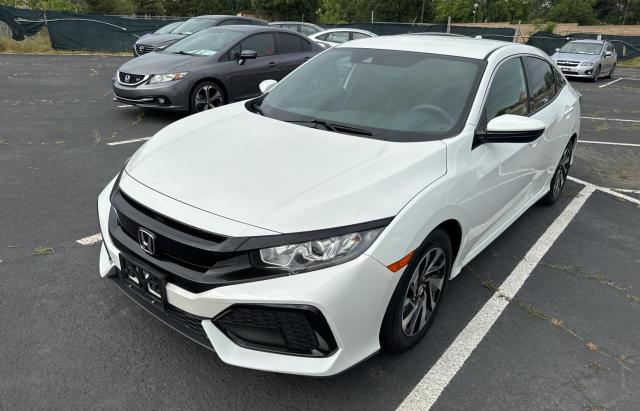 SHHFK7H3XKU401148 - 2019 HONDA CIVIC LX WHITE photo 2