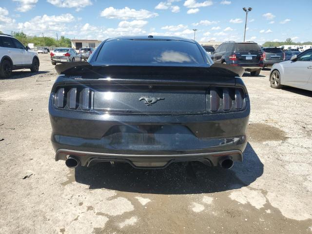 1FA6P8TH7H5310494 - 2017 FORD MUSTANG BLACK photo 6