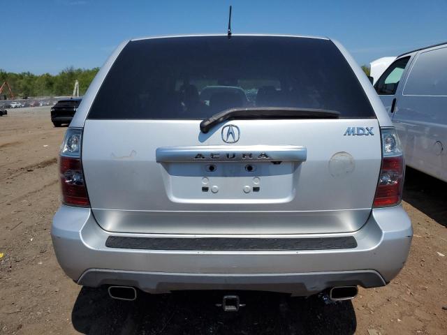 2HNYD18914H517657 - 2004 ACURA MDX TOURING SILVER photo 6