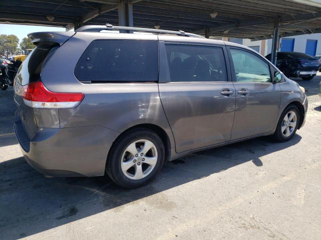 5TDKK3DC5CS277401 - 2012 TOYOTA SIENNA LE GRAY photo 3