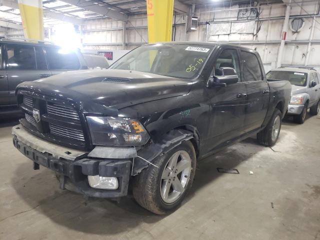 1C6RD7MT0CS130806 - 2012 DODGE RAM 1500 SPORT BLACK photo 1