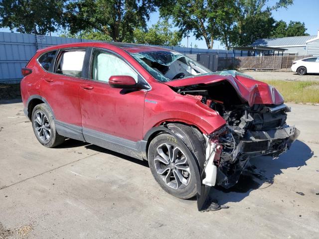 7FART6H55LE010552 - 2020 HONDA CR-V EX RED photo 4