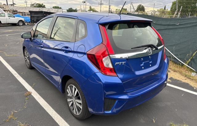 JHMGK5H74GX041318 - 2016 HONDA FIT EX BLUE photo 3