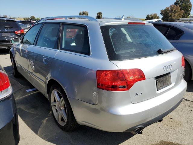 WAUKF78E16A131681 - 2006 AUDI A4 2.0T AVANT QUATTRO SILVER photo 2