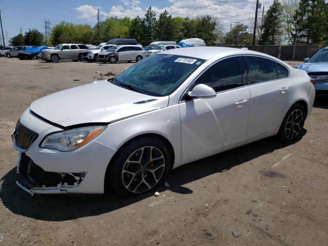 2G4GL5EX0H9189822 - 2017 BUICK REGAL SPORT TOURING WHITE photo 1