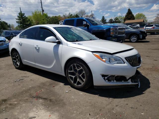 2G4GL5EX0H9189822 - 2017 BUICK REGAL SPORT TOURING WHITE photo 4