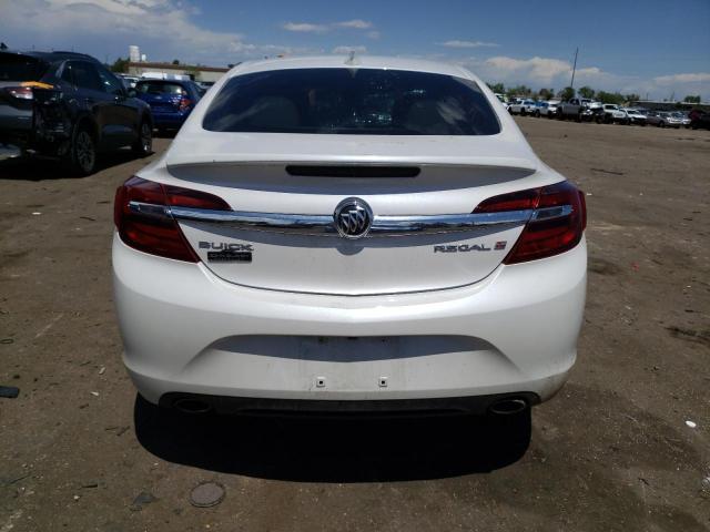 2G4GL5EX0H9189822 - 2017 BUICK REGAL SPORT TOURING WHITE photo 6