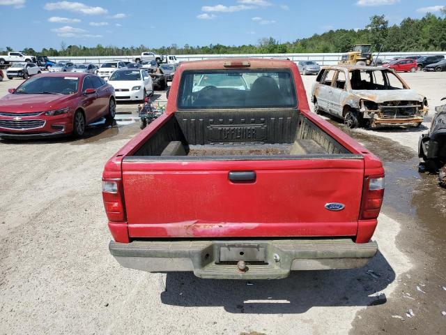 1FTYR14U41PA97238 - 2001 FORD RANGER SUPER CAB RED photo 6