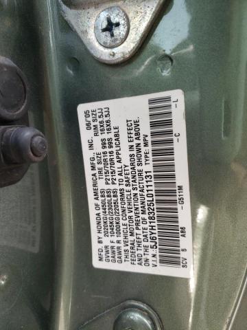 5J6YH18325L011131 - 2005 HONDA ELEMENT LX GREEN photo 13