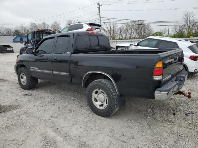 5TBBT441X3S342236 - 2003 TOYOTA TUNDRA ACCESS CAB SR5 BLACK photo 2