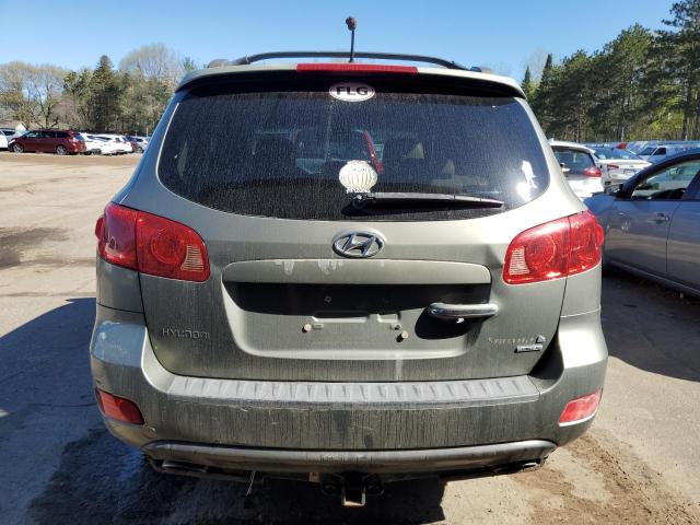 5NMSH13E97H014228 - 2007 HYUNDAI SANTA FE SE GREEN photo 6