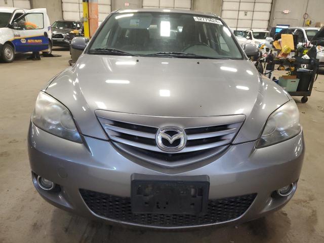 JM1BK143261509555 - 2006 MAZDA 3 HATCHBACK GRAY photo 5