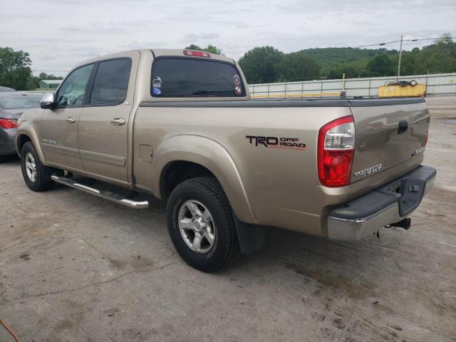 5TBDT44116S502209 - 2006 TOYOTA TUNDRA DOUBLE CAB SR5 TAN photo 2