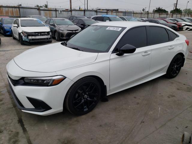 2HGFE2F54NH601913 - 2022 HONDA CIVIC SPORT 白色 照片 1