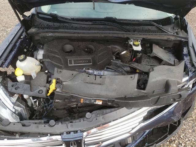 5LMCJ2C99HUL51874 - 2017 LINCOLN MKC SELECT Կապույտ լուսանկար 11