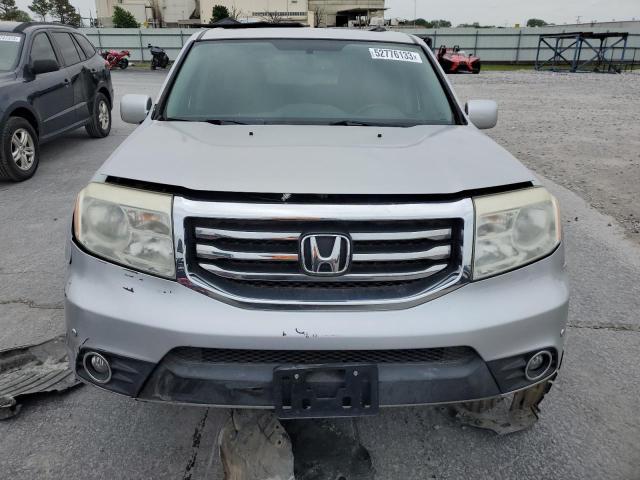 5FNYF4H98DB054245 - 2013 HONDA PILOT TOURING SILVER photo 5