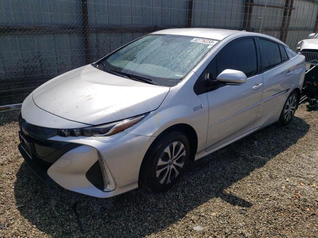 JTDKAMFP7N3209887 - 2022 TOYOTA PRIUS PRIM LE SILVER photo 1