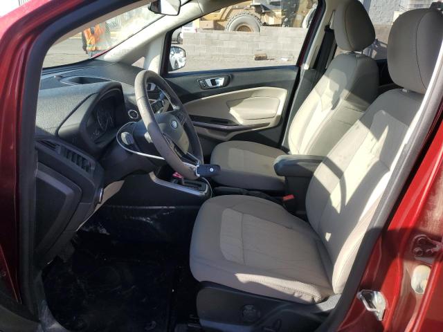 MAJ3S2GE9KC261591 - 2019 FORD ECOSPORT SE წითელი ფოტო 7