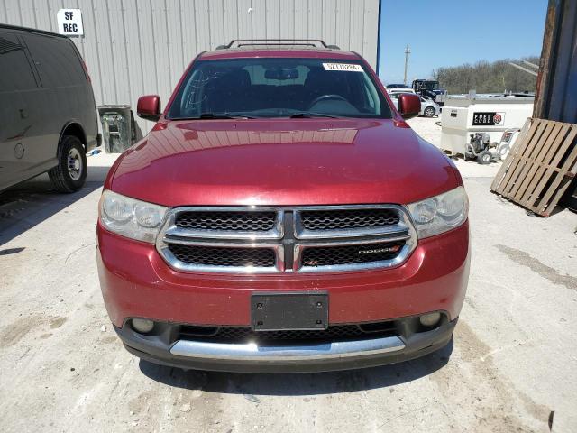 1C4RDJDG9DC680669 - 2013 DODGE DURANGO CREW MAROON photo 5