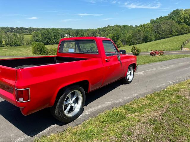 1GCDC14D5EF365760 - 1984 CHEVROLET C10 RED photo 4