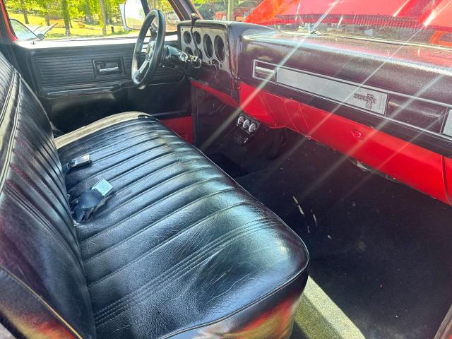 1GCDC14D5EF365760 - 1984 CHEVROLET C10 RED photo 5