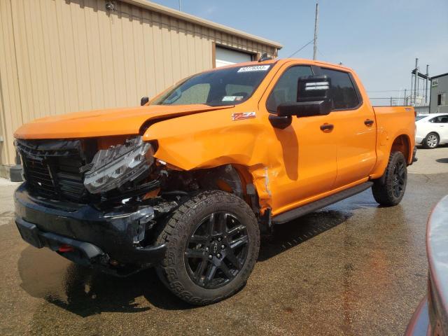 1GCPYFED5NZ179967 - 2022 CHEVROLET SILVERADO K1500 LT TRAIL BOSS ORANGE photo 1