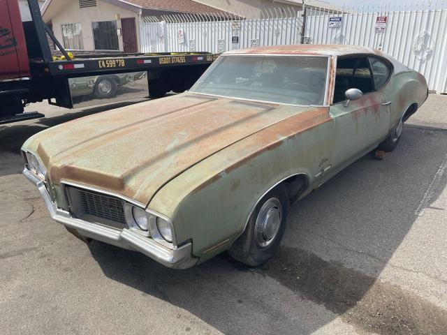 336870Z124017 - 1970 OLDSMOBILE 2DOOR CONV GREEN photo 2