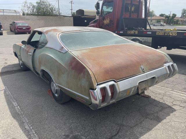 336870Z124017 - 1970 OLDSMOBILE 2DOOR CONV GREEN photo 3