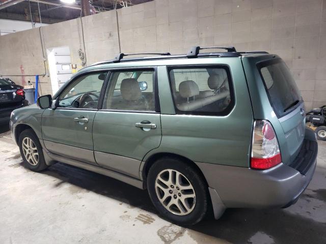 JF1SG67676H722292 - 2006 SUBARU FORESTER 2.5X LL BEAN GREEN photo 2