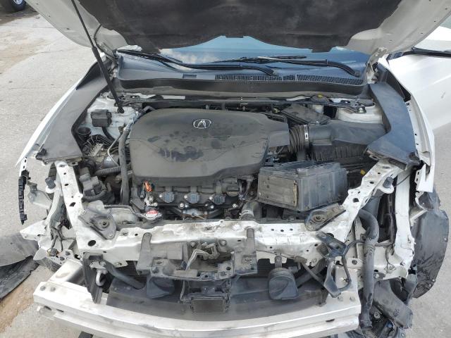 19UUB2F65KA002182 - 2019 ACURA TLX TECHNOLOGY WHITE photo 11
