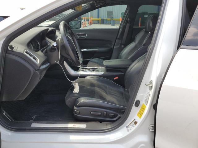 19UUB2F65KA002182 - 2019 ACURA TLX TECHNOLOGY WHITE photo 7