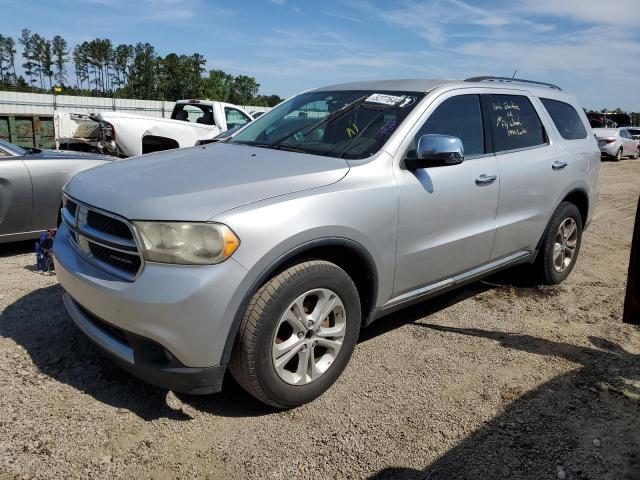 1C4RDHDG9CC129911 - 2012 DODGE DURANGO CREW SILVER photo 1